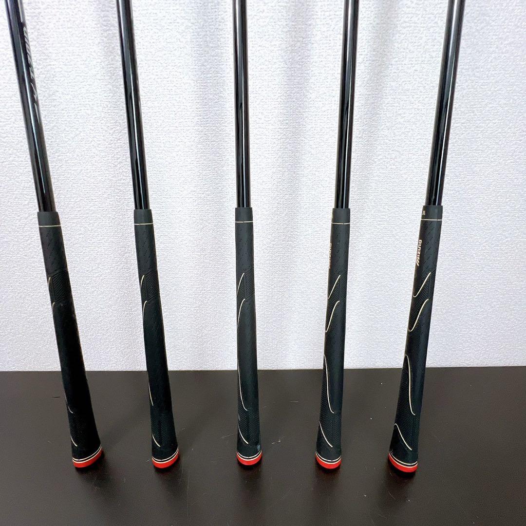 ミズノT-ZOID RV-01アイアン5本セット 6-P カーボン Sフレックス