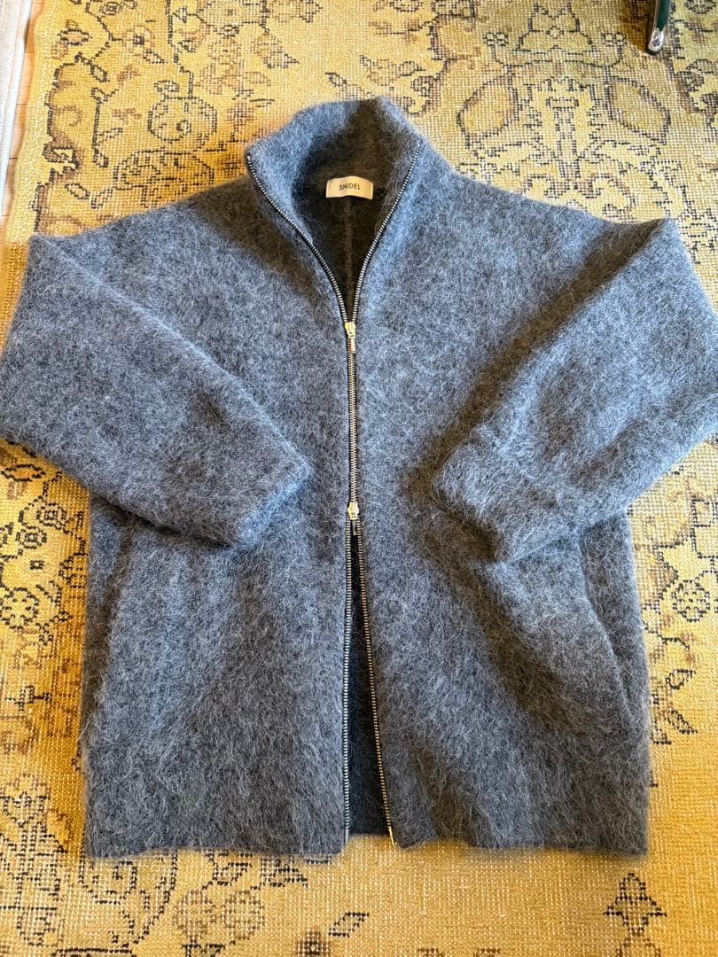 スナイデル　今季アルパカシャギーニットコート　新品