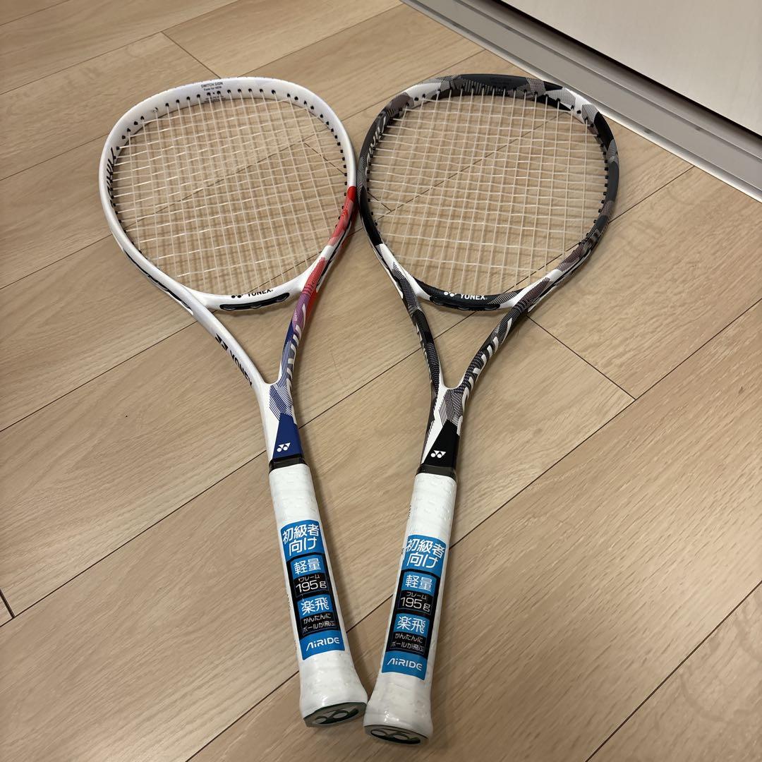 【新品】【2本セット】YONEX【ヨネックス】AIRlDE　軟式テニスラケット