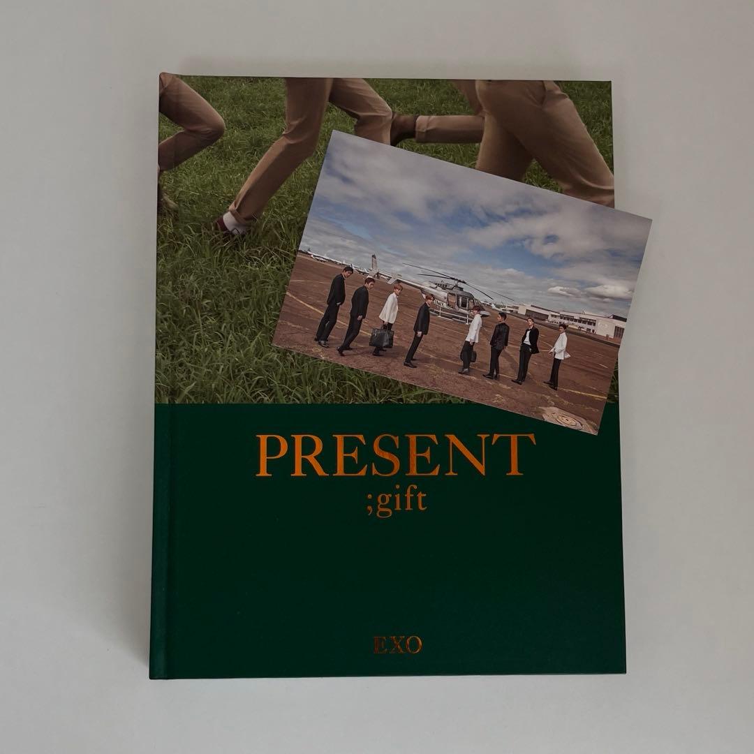 EXO 公式写真集　present;gift ポスカ付き