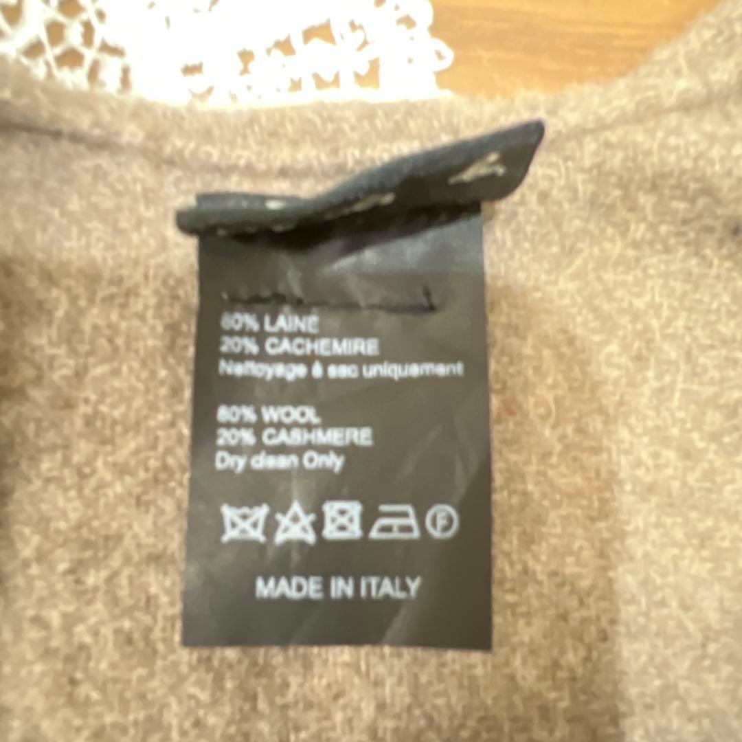 ジャケット・アウター agnes b. Wool & Cashmere PONCHO