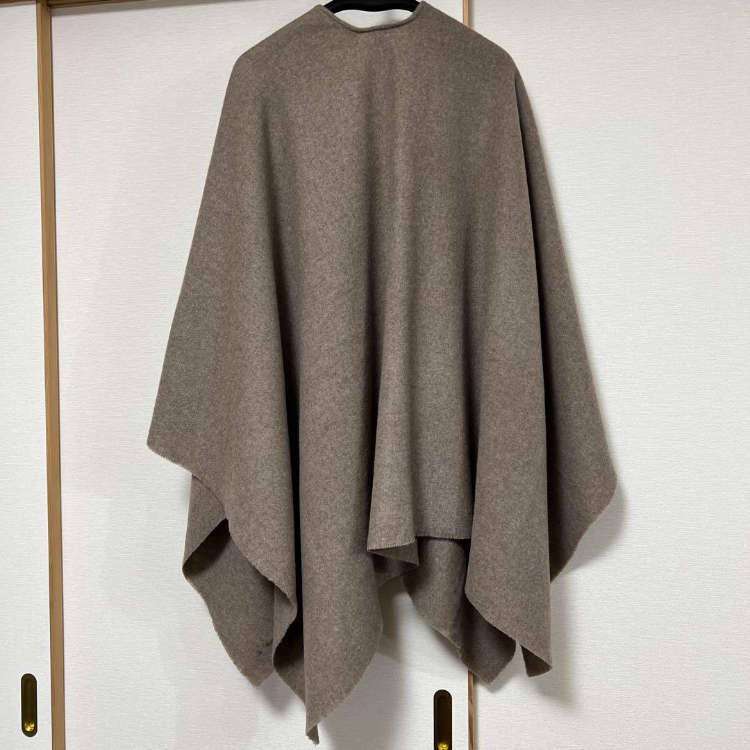 ジャケット・アウター agnes b. Wool & Cashmere PONCHO