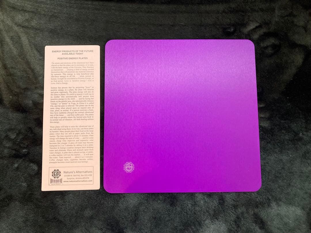 【新品同様】テスラ　パープルプレート