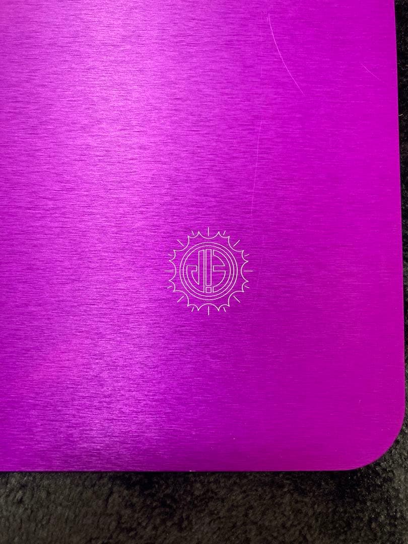 【新品同様】テスラ　パープルプレート