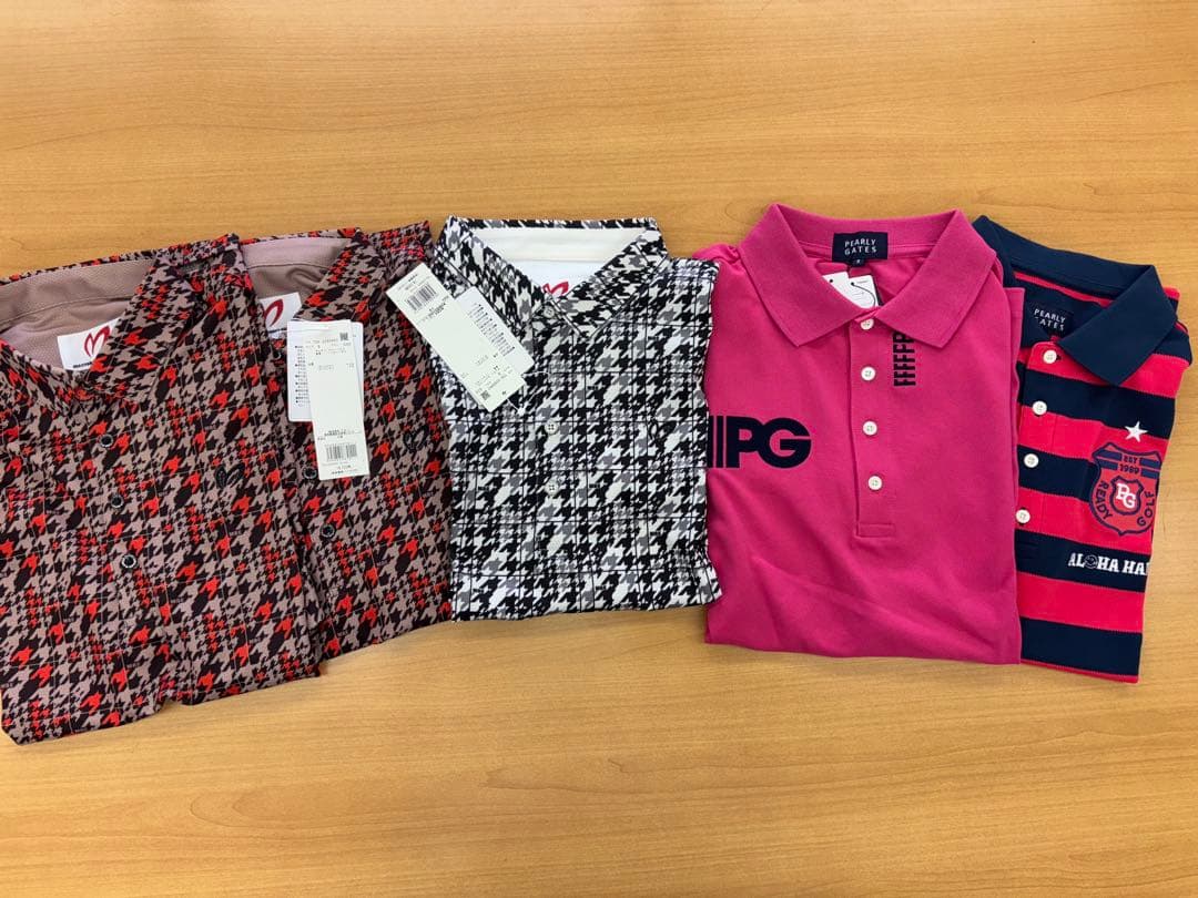 パーリーゲイツマスターバニーポロシャツ5点セット