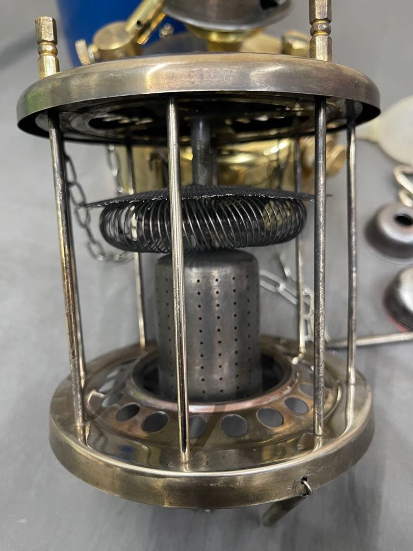 武井バーナー 301 パープルストーブ 初期型 青缶 釣鐘 希少