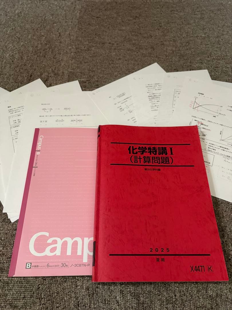 化学特講I (計算問題) 【黒澤孝朋先生】駿台　テキスト+ 板書　2025最新版