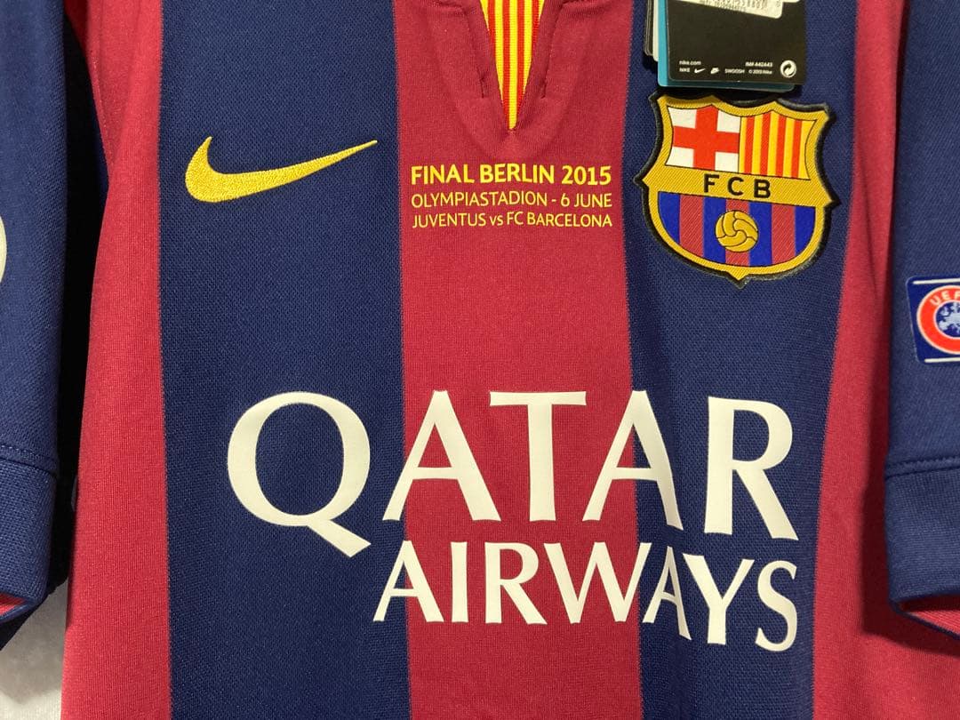 【正規品】ルイス・スアレス　バルセロナ　14/15 ホームレプリカ