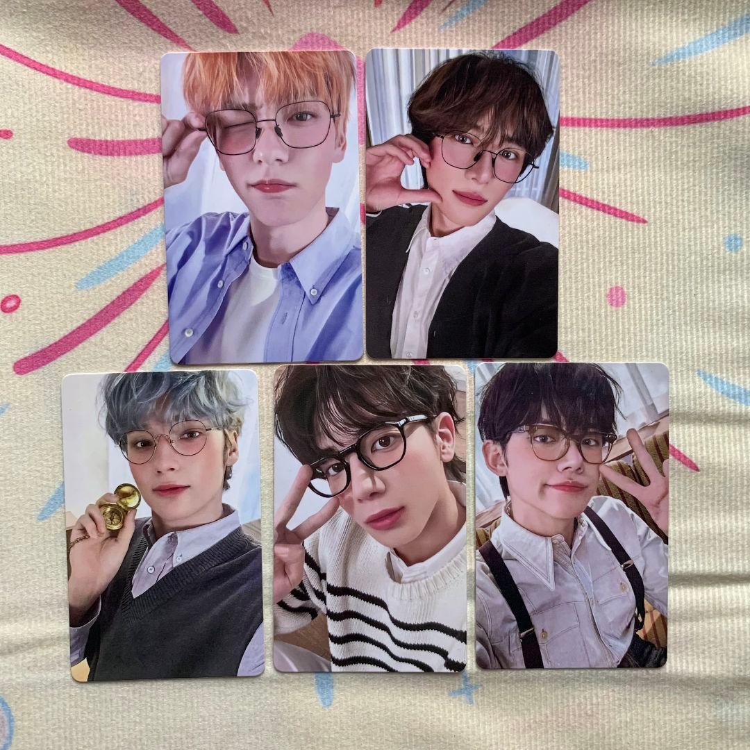 TXT 紹介特典 FC ファンクラブ 新規入会 トレカ 5枚