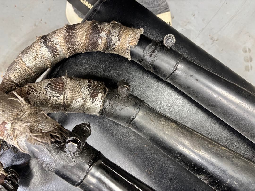 GT550 マフラー チャンバ