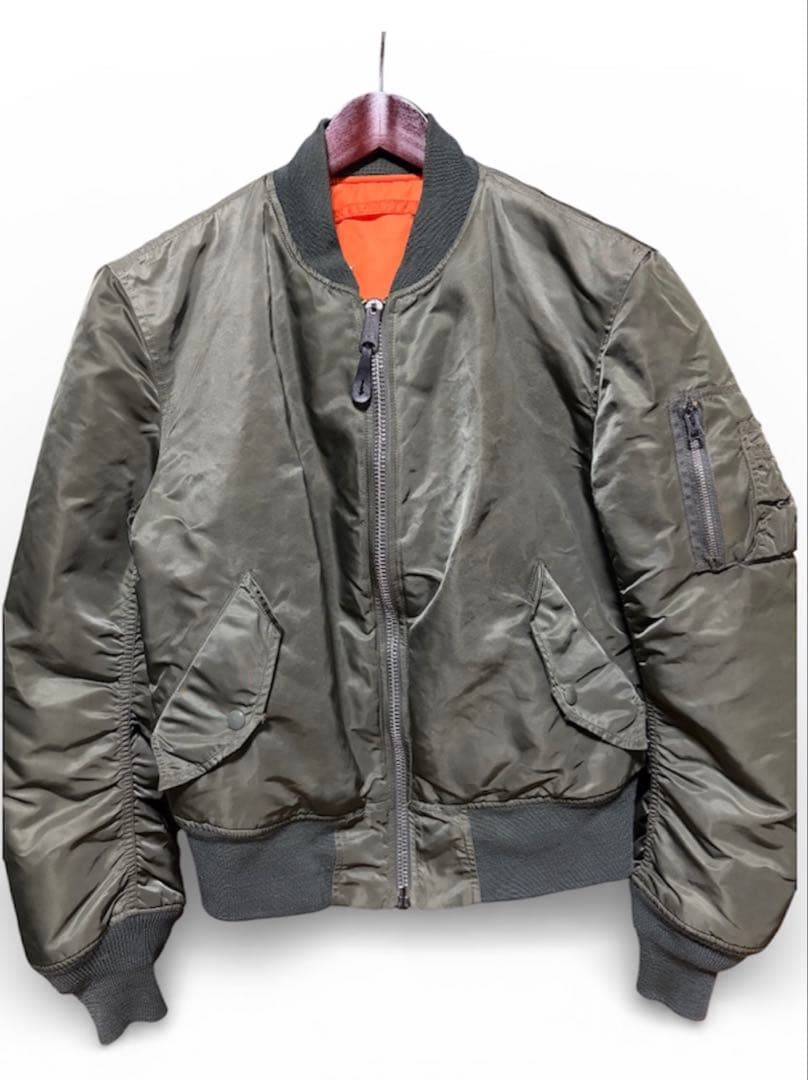 アルファ MA-1 フライトジャケットSサイズリバーシブル 中綿