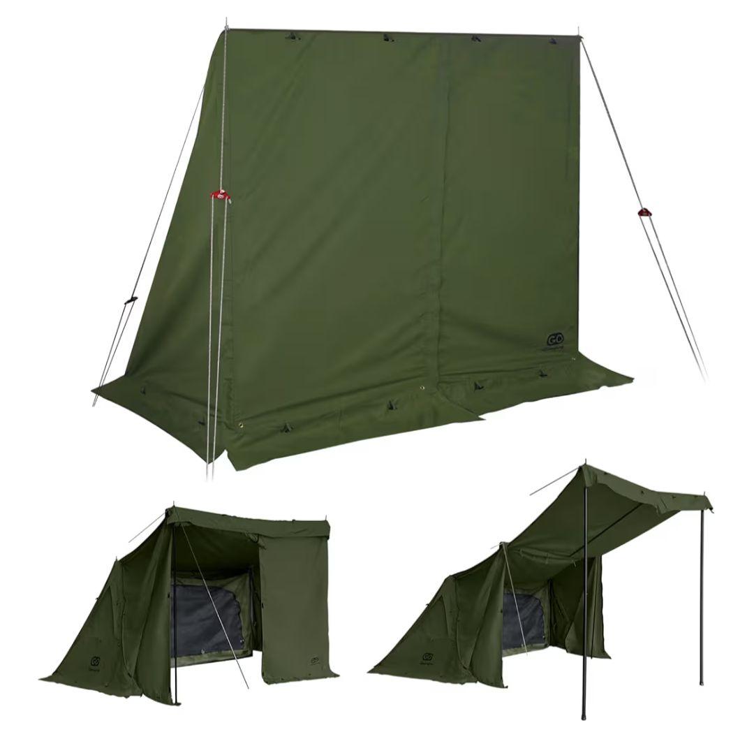 G.G.PUP パップテントTC　本体未使用　前幕付き ゴーグランピング