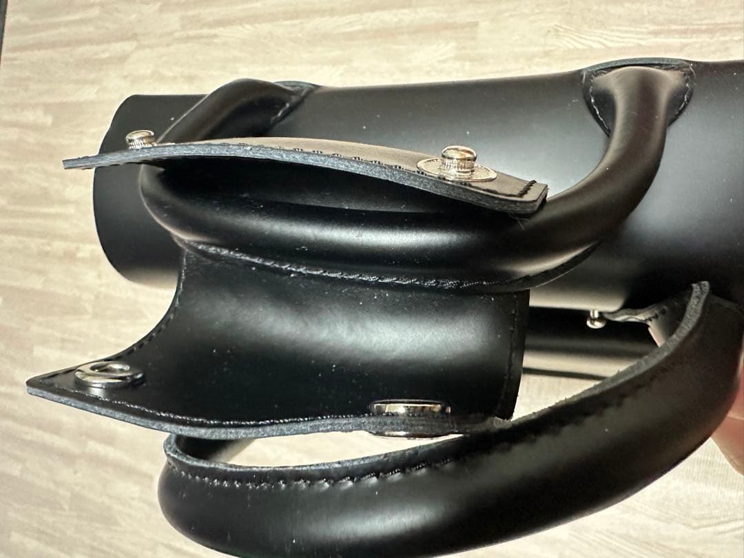 【美品】Dr. Martens ブラックレザー バックパック