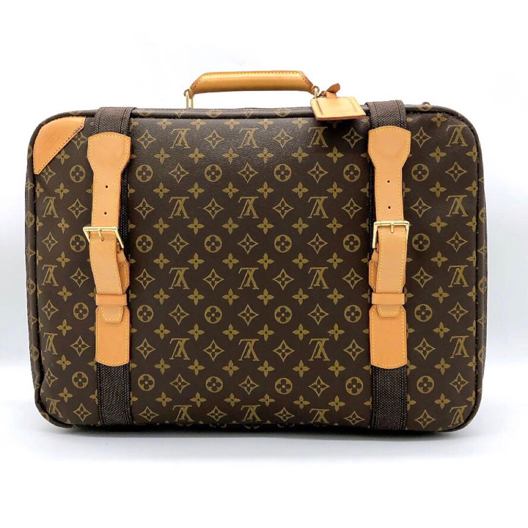 【LOUIS VUITTON】サテライト53 トラベルバッグ　モノグラム