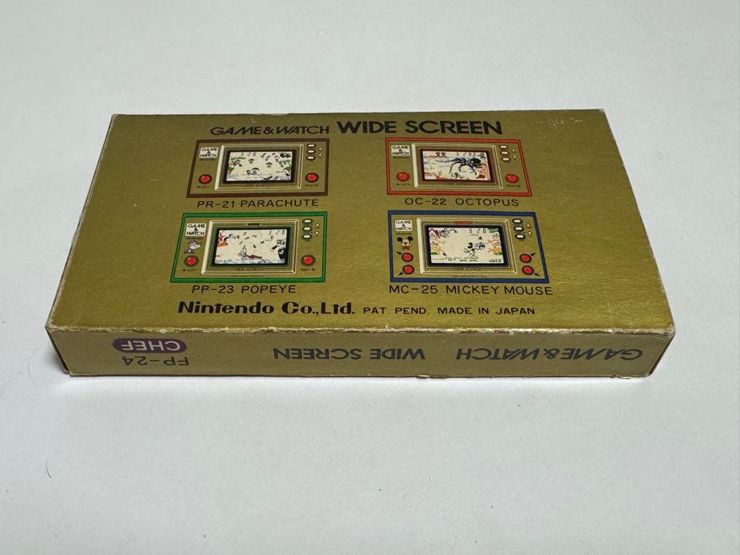 Nintendo ゲーム&ウォッチ FP-24 CHEF