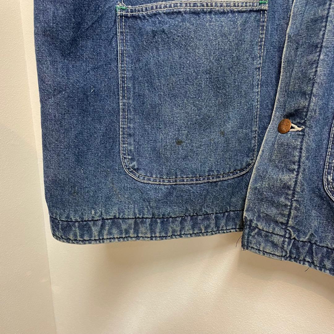 80s USA製 BIG BEN カバーオール 裏ブランケット デニム 52