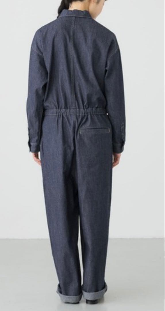みち かぐれ　　デニムオールインワン