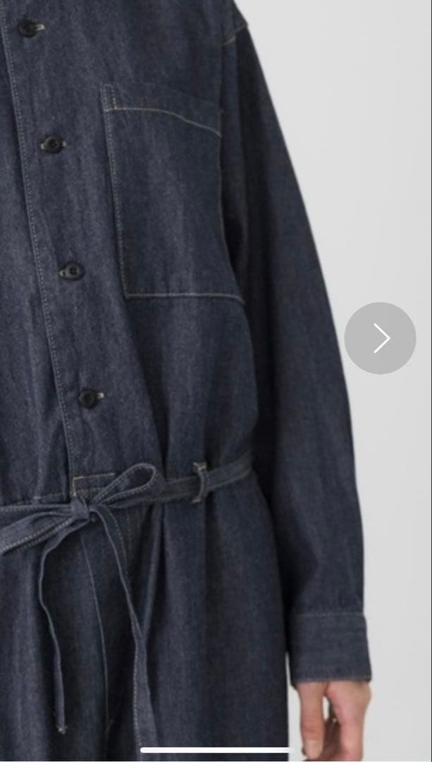 みち かぐれ　　デニムオールインワン