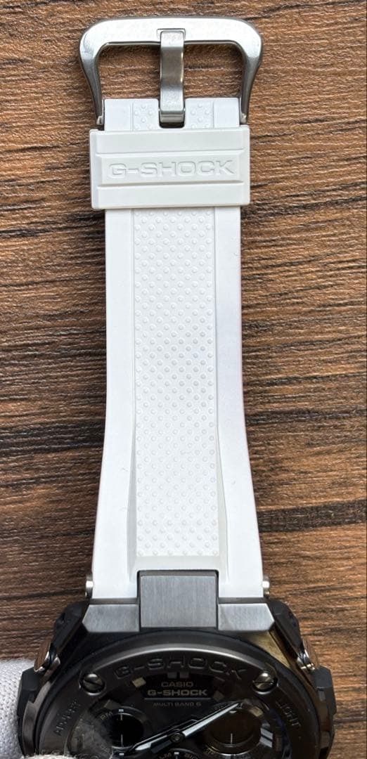 美品 G-SHOCK GST-W110MS-7AJF 電波ソーラー Gスチール