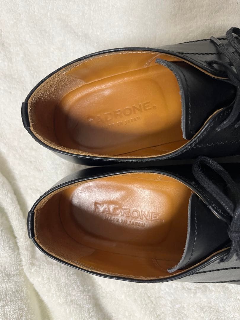 パドローネ PADRONE レザーシューズ