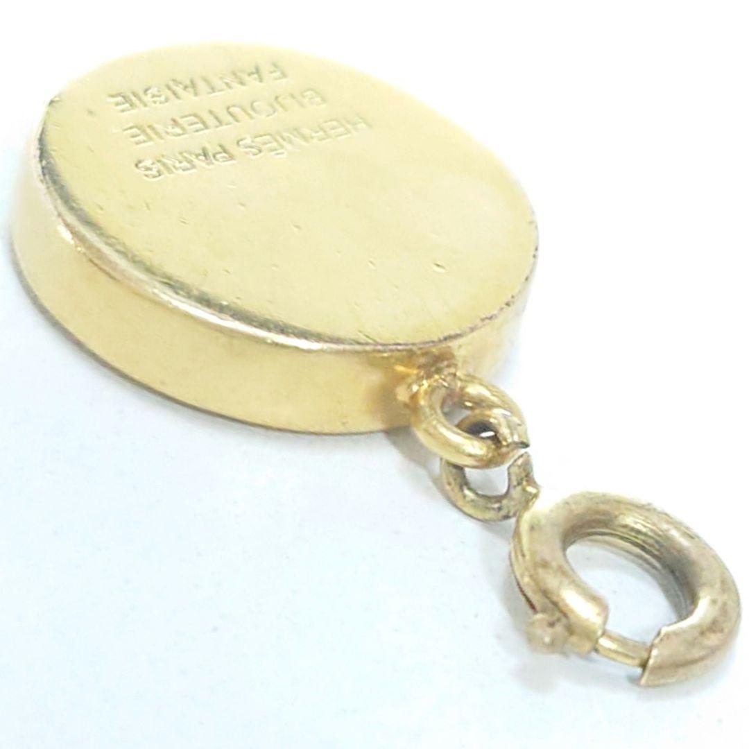 【美品】HERMES☆コロゾ☆ペンダントトップ☆チャーム☆ゴールド☆ホース