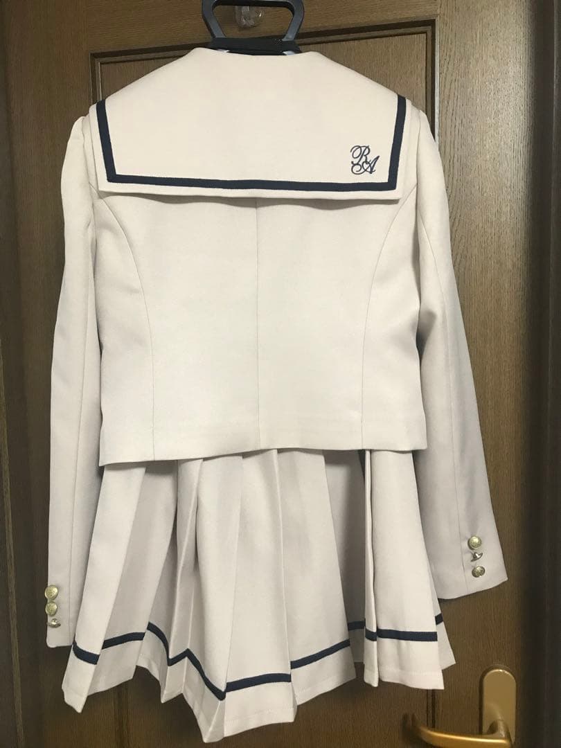 着用1回　レピピアルマリオ　repipiarmario 卒服　セーラージャケット