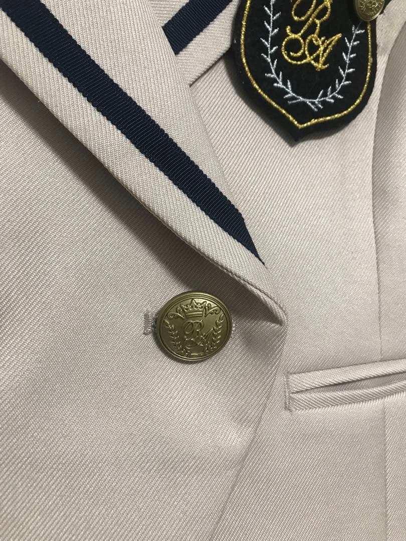 着用1回　レピピアルマリオ　repipiarmario 卒服　セーラージャケット