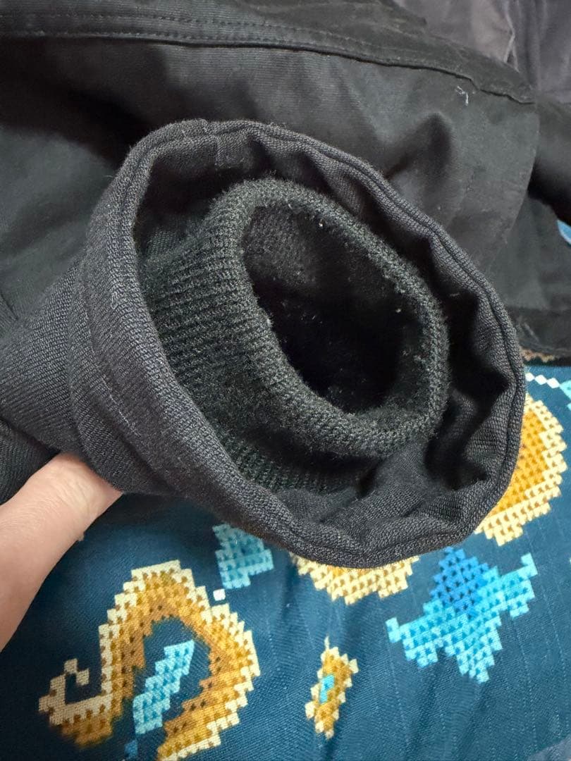 【美品】KNACKERED N-1 デッキジャケット 42R ブラック