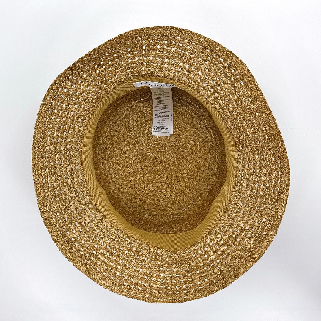 クリスチャンディオール ハット 34DBP923G153 ストロー 58