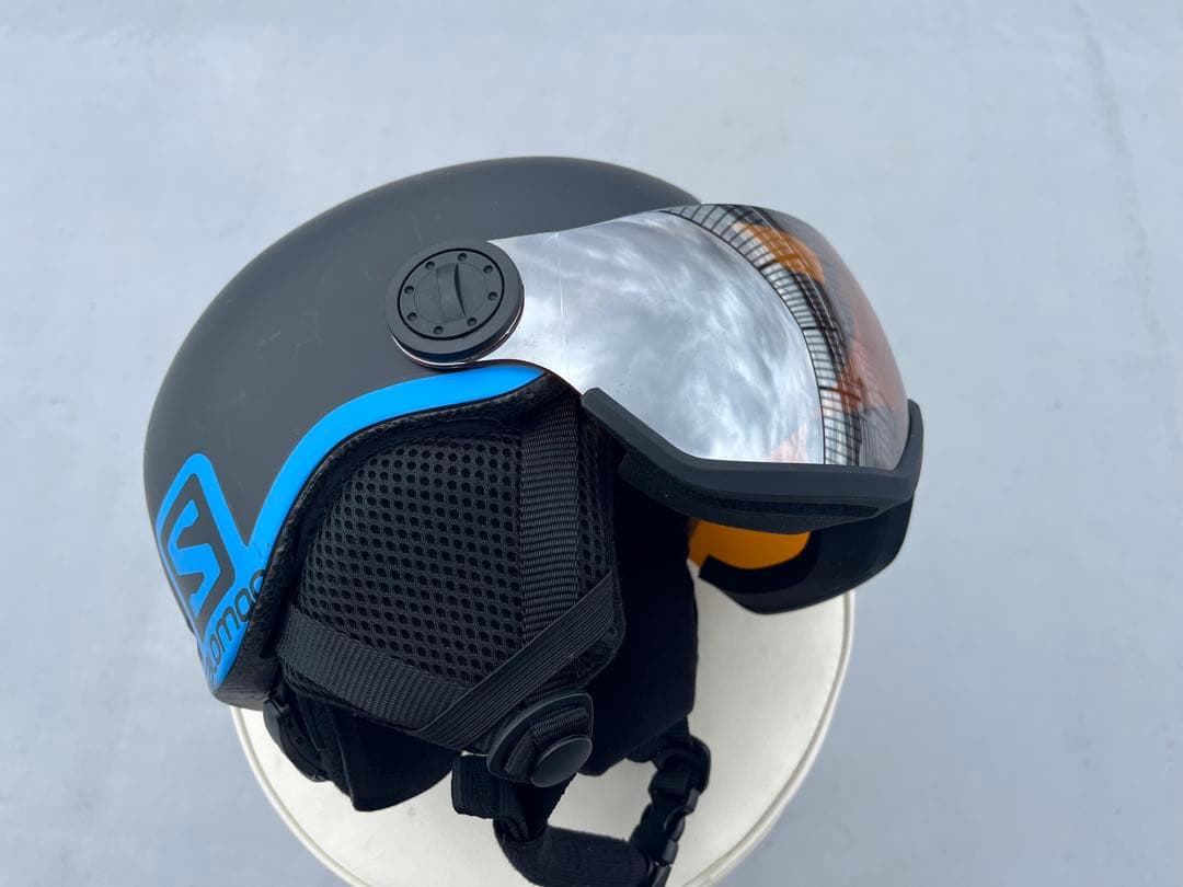 Salomon GROM VISOR ヘルメット KIDS・Mサイズ