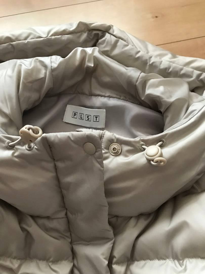 PLST ダウンロングジレ　フードベスト