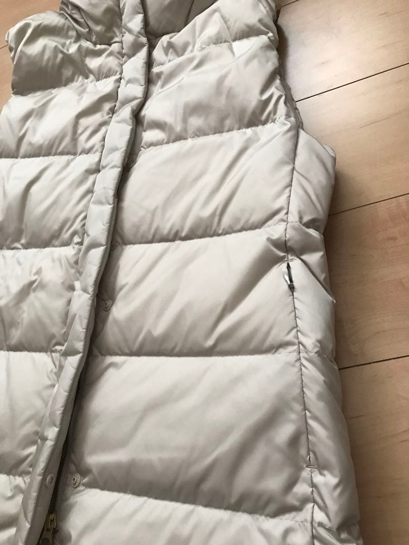 PLST ダウンロングジレ　フードベスト