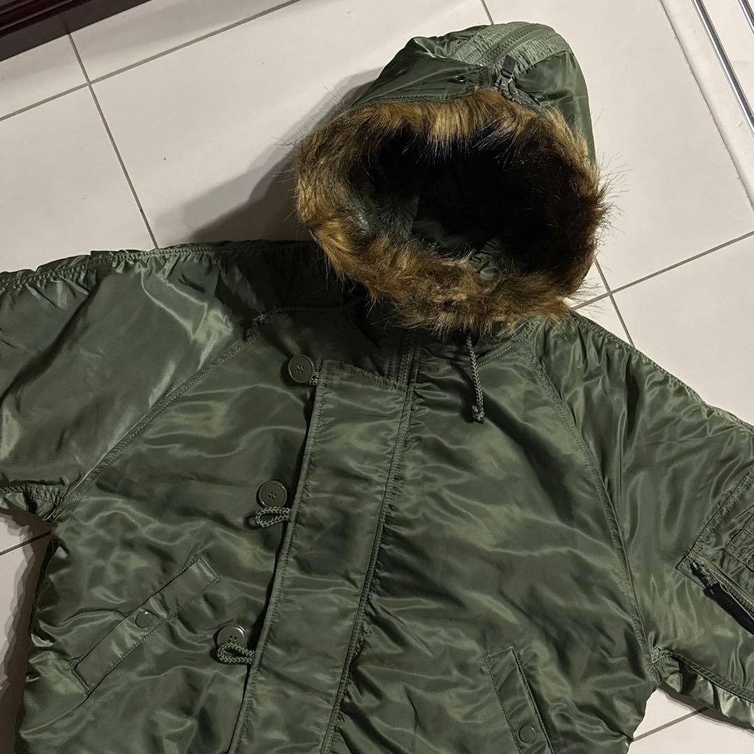 ALPHA INDUSTRIES N-2B フライトジャケット Mサイズ 短丈