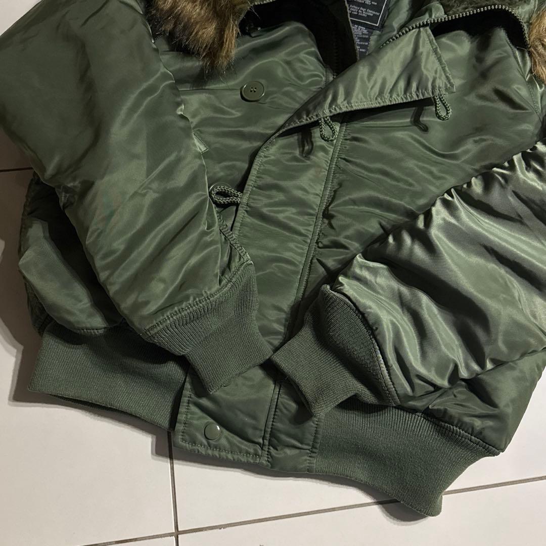 ALPHA INDUSTRIES N-2B フライトジャケット Mサイズ 短丈