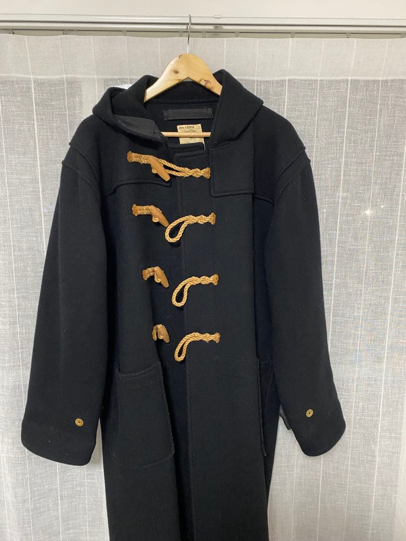 GLENOVER ブラック ダッフルコート