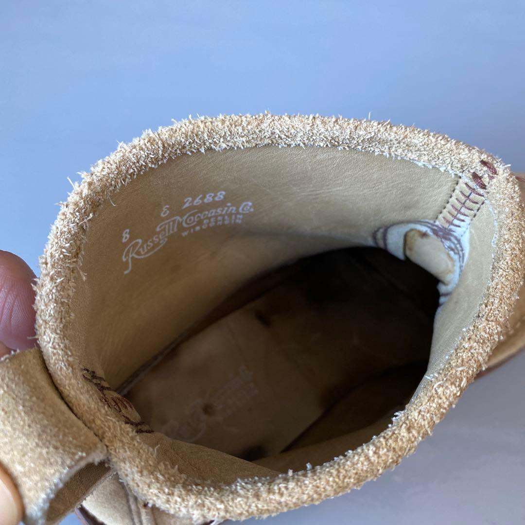 【20%OFF】　Russell Moccasin ノックアバウトブーツ　US8