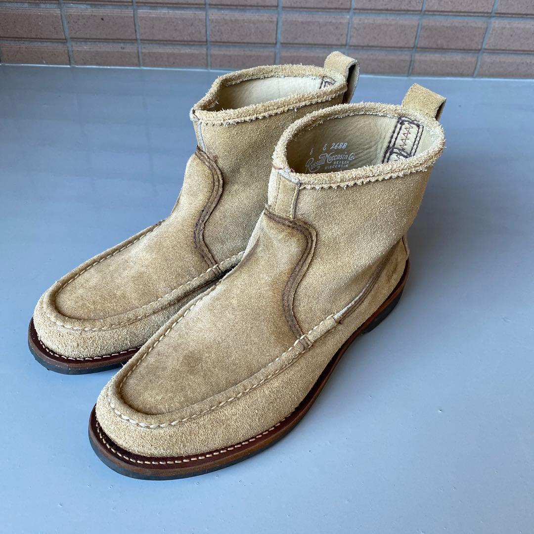 【20%OFF】　Russell Moccasin ノックアバウトブーツ　US8