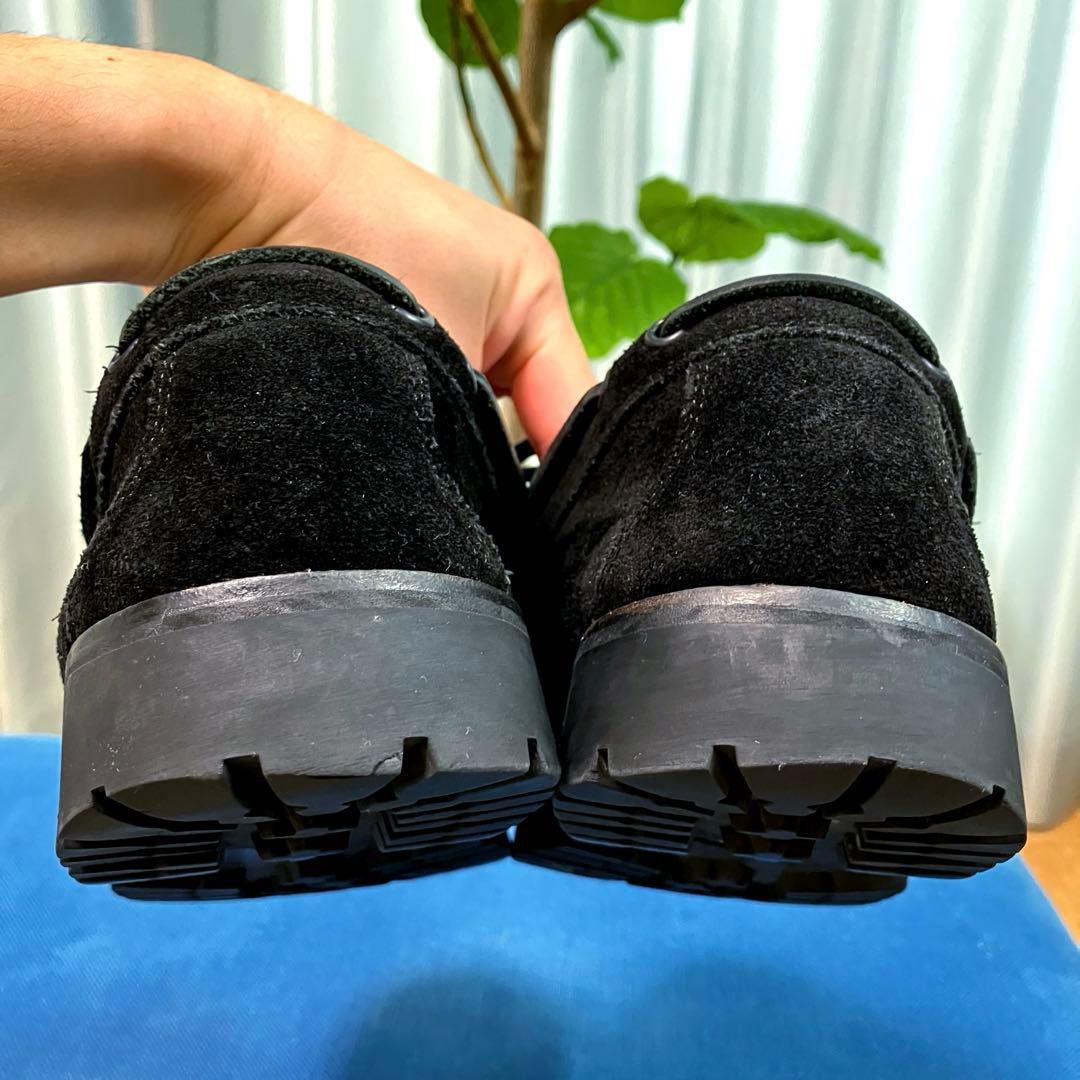 G.H.BASS B&Y 4eye MOC ジーエイチバス スエード ブラック