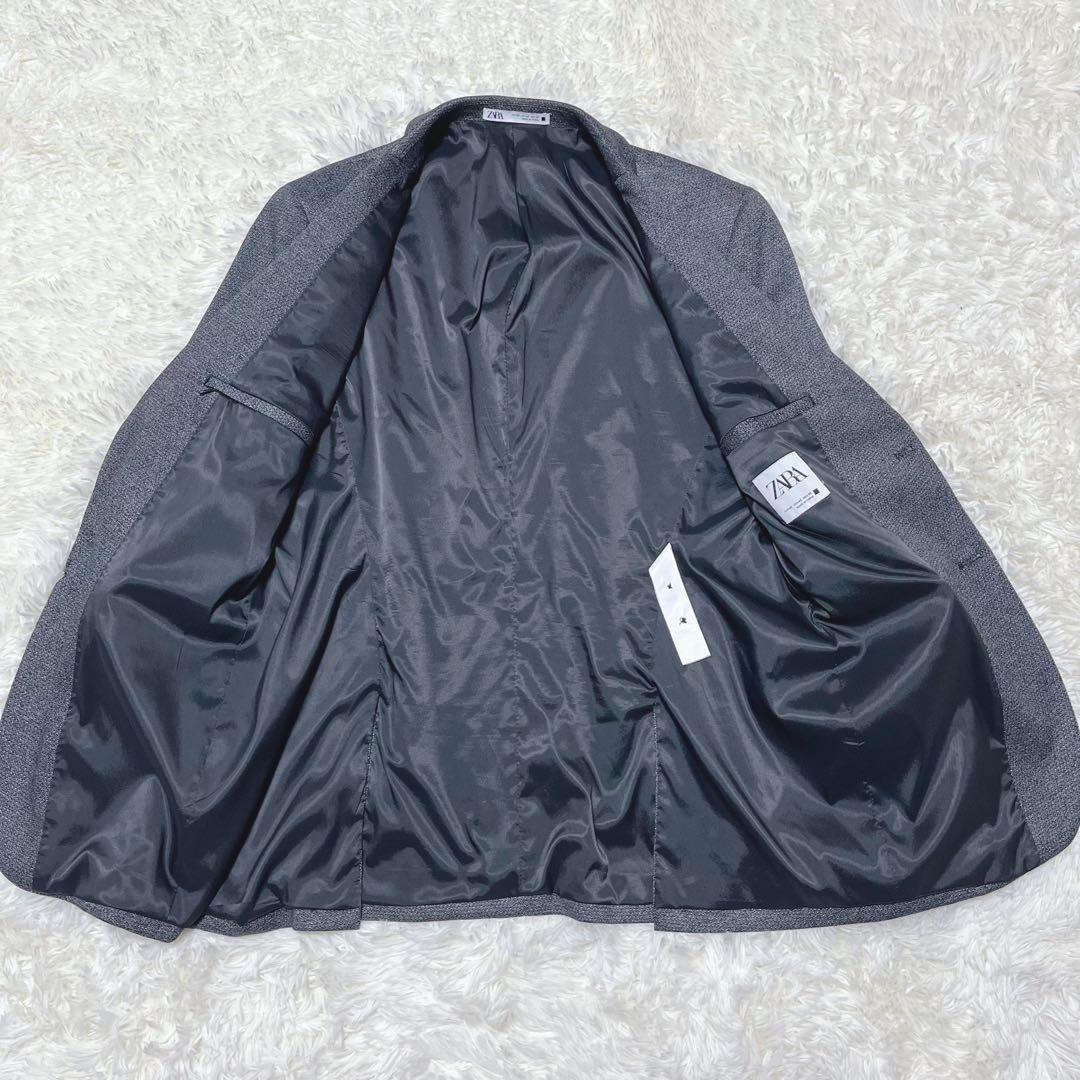 ⭐︎美品⭐︎ZARA セットアップ スーツ ビジネス カジュアル 2ボタン 裾ダブル