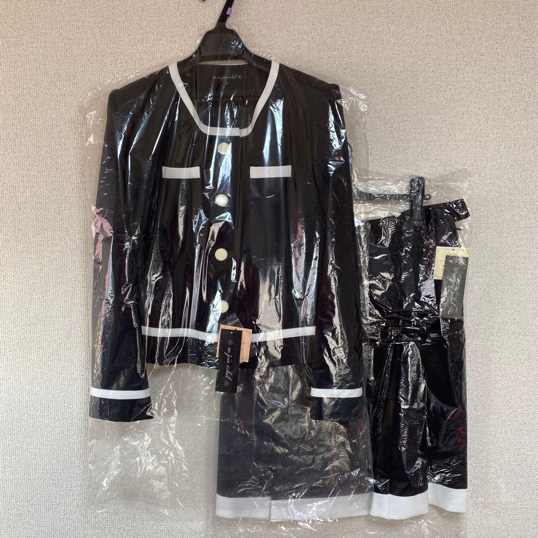 【新品タグ付き】アンジョア 事務服 17号 ジャケット プリーツスカート セット