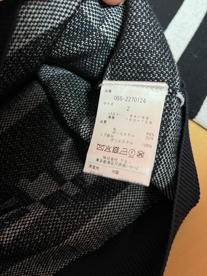 PEARLY GATES ストライプ厚手セーター