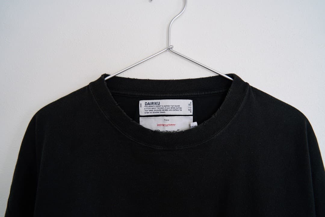 DAIRIKU ダイリク 23SS NEW CINEMA ロングスリーブTシャツ