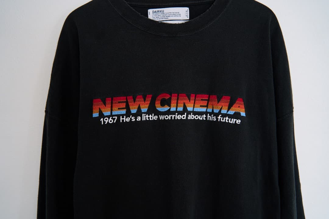 DAIRIKU ダイリク 23SS NEW CINEMA ロングスリーブTシャツ