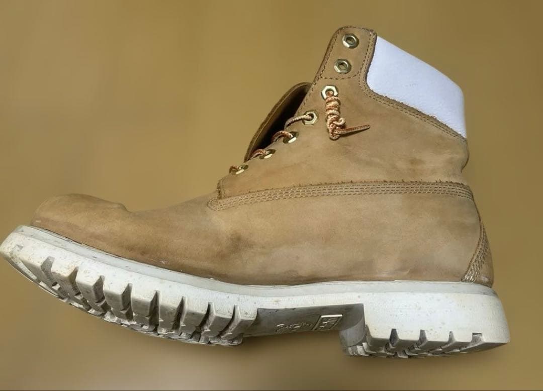 Timberland イエローブーツ　27016 ホワイトソール