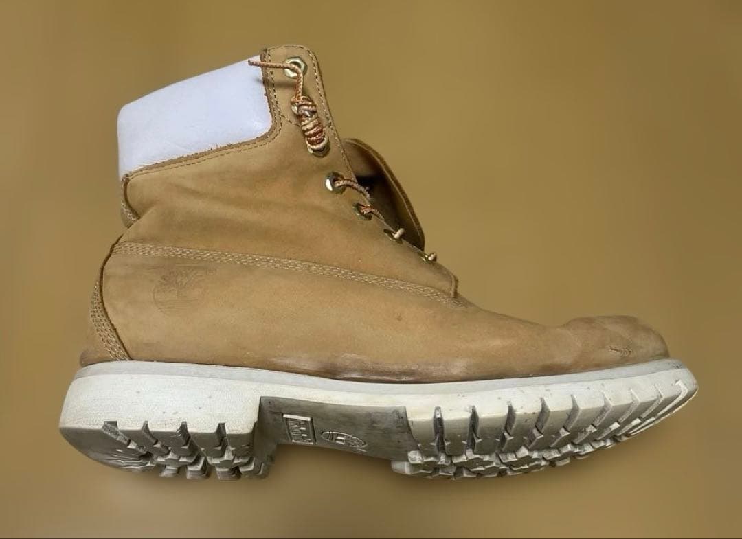 Timberland イエローブーツ　27016 ホワイトソール