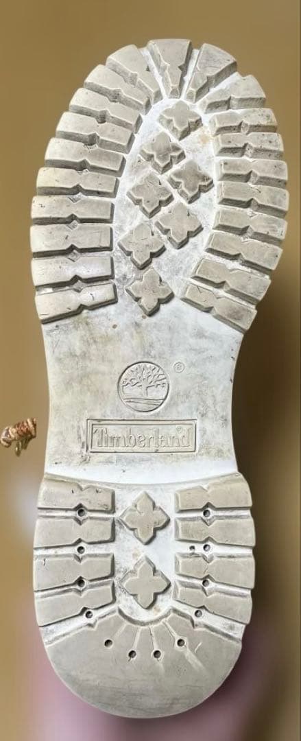 Timberland イエローブーツ　27016 ホワイトソール