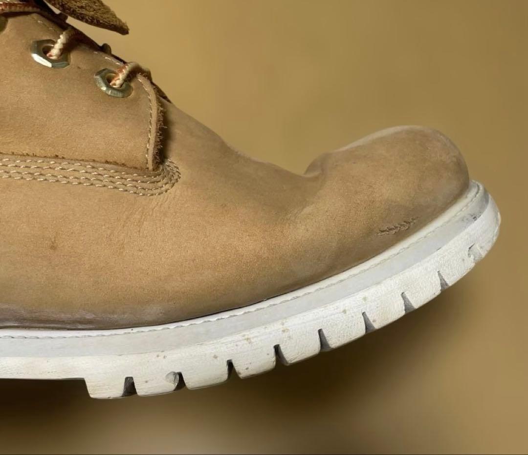 Timberland イエローブーツ　27016 ホワイトソール