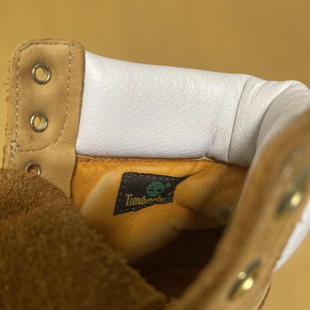 Timberland イエローブーツ　27016 ホワイトソール