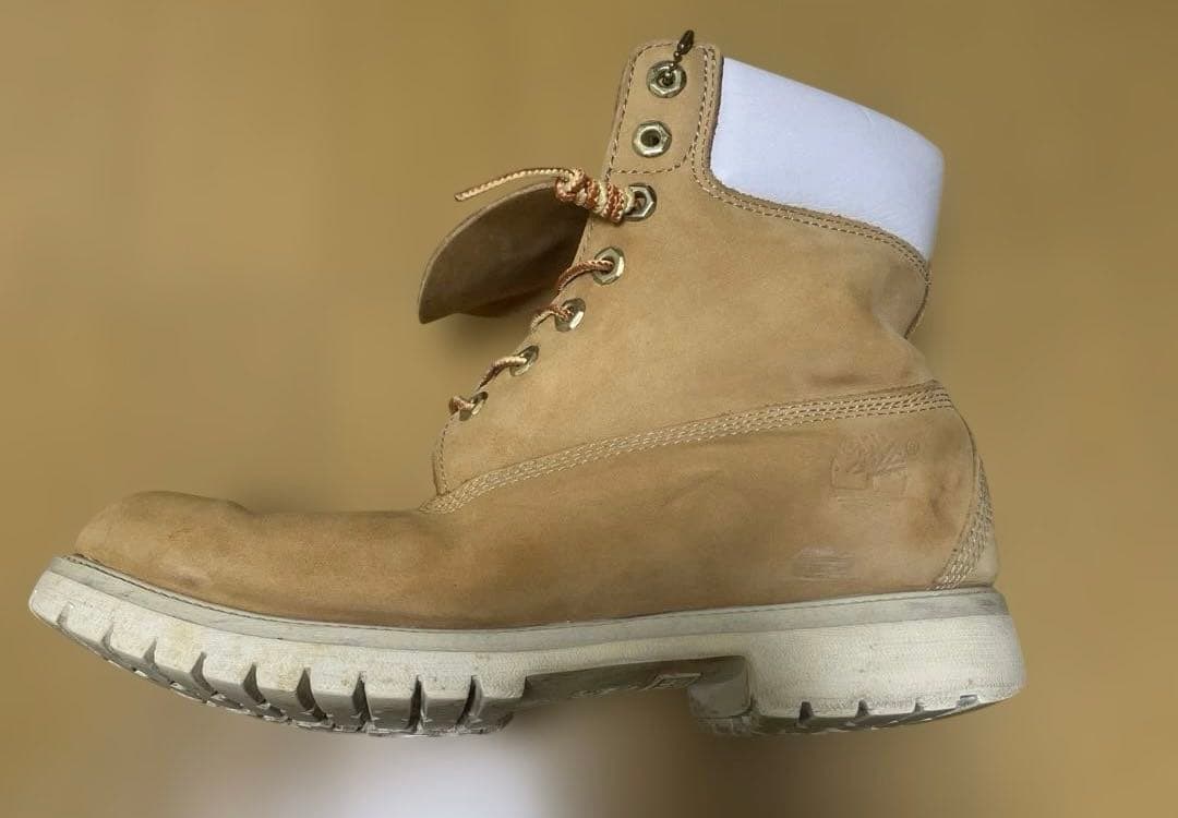 Timberland イエローブーツ　27016 ホワイトソール