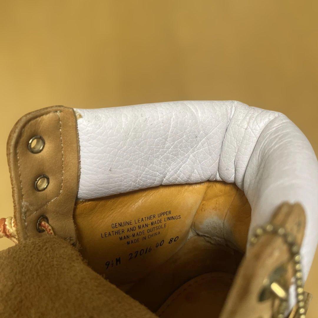 Timberland イエローブーツ　27016 ホワイトソール